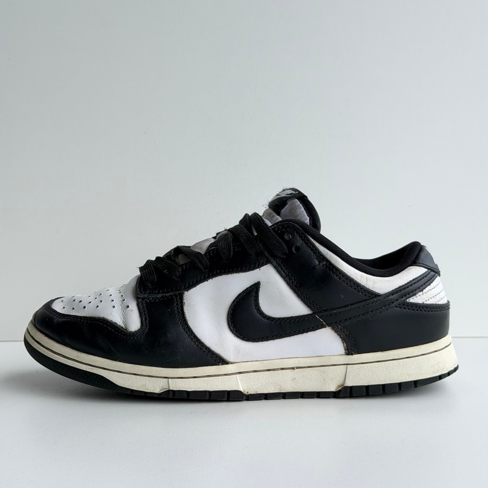 Nike Dunk Low Retro Mens 8 White Black Panda Low Top Sneakers DD1391-100 - Picture 3 of 9